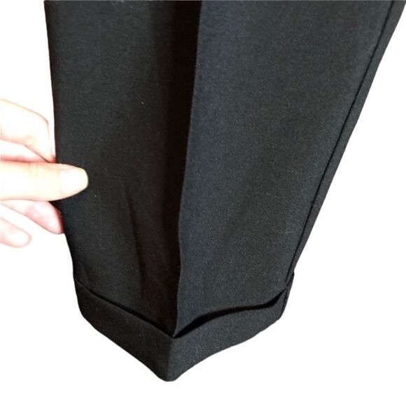 Bebe black dress pants with white stitching‎ - Picture 8 of 11